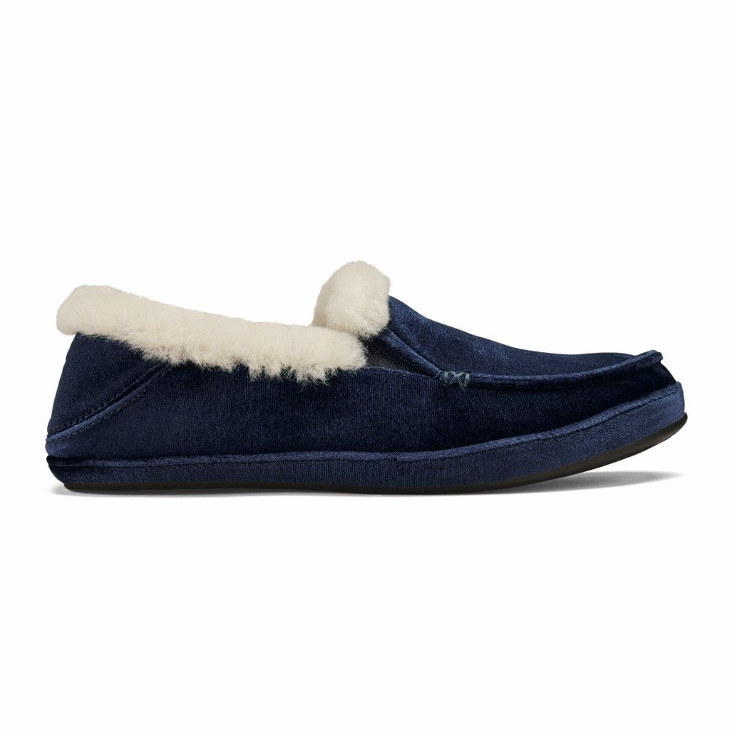 Zapatos Olukai Ku‘una Lānui - Pantuflas Mujer Azules 20592-468